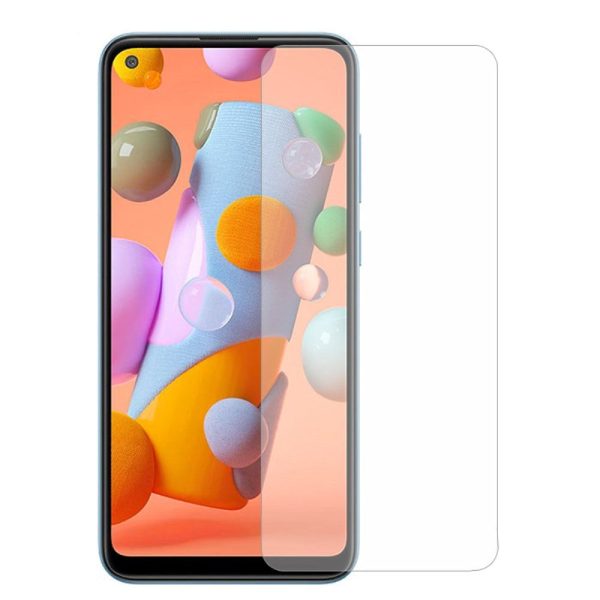 Samsung Galaxy M11 Arc Edge Hærdet Glas Skærmbeskyttelse - Case Friendly - Gennemsigtig Online now