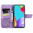 Samsung Galaxy A52s (5G)   A52 (4G   5G) Læder Cover m. Pung Sommerfugl - Lavendel For Cheap