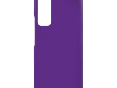 Huawei P smart (2021) Plastik Cover m. Mat Bagside - Lilla For Sale