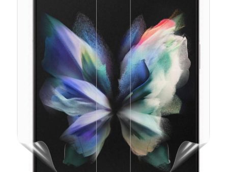 Samsung Galaxy Z Fold3 Beskyttelsesfilm - Gennemsigtig Online Hot Sale