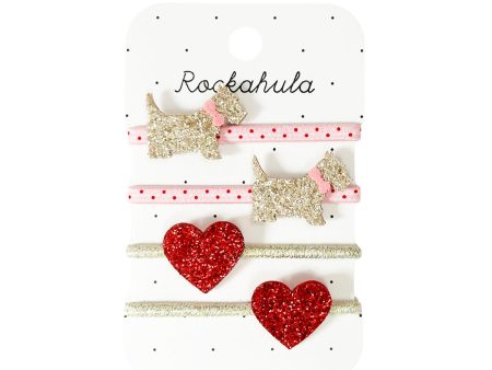 Rockahula Spotty Scottie Dog Ponytail Bands For Cheap