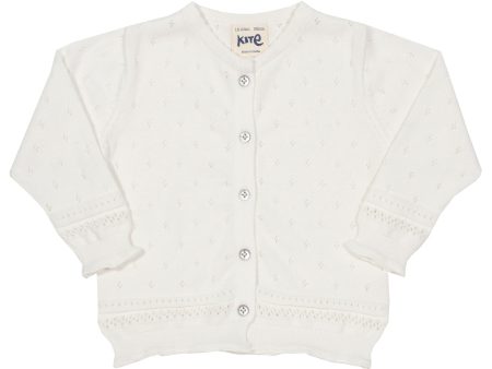 Kite Toddler Mini Cove Cardi, Cream For Cheap