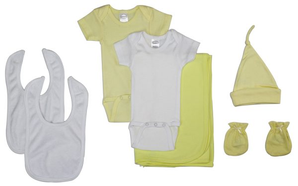 Newborn Baby 7 Piece Layette Set For Discount