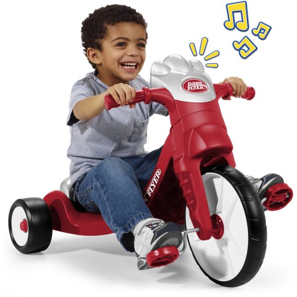 Radio Flyer, My First Big Flyer with Lights & Sounds, Chopper Tricycle Online Hot Sale