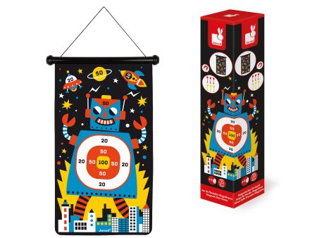 Janod Magnetic Dart Board Game, Robots Online Sale