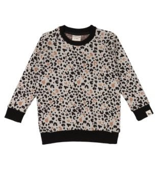 Turtledove Animal Jacquard Sweatshirt For Discount