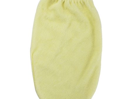 Yellow Wash Cloth Mitten Online