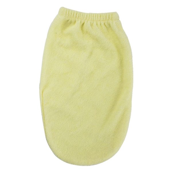 Yellow Wash Cloth Mitten Online