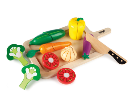 Tidlo Cutting Vegetables Wooden Set For Cheap