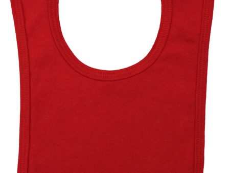 Red Interlock Bib Online Hot Sale