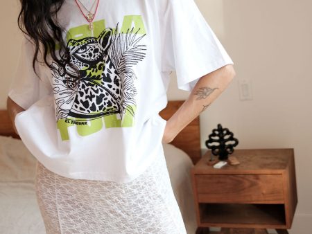 Jaguar Jungle Tee    White Online