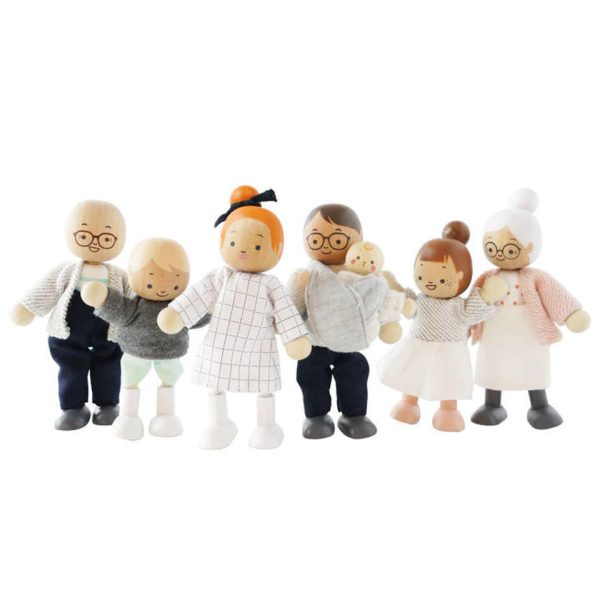 Le Toy Van My Family Doll Set 7 Piece For Discount