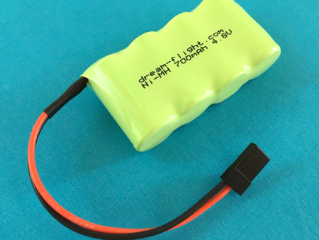 4.8V NiMH 700mAh Rx Battery (Ahi) Fashion