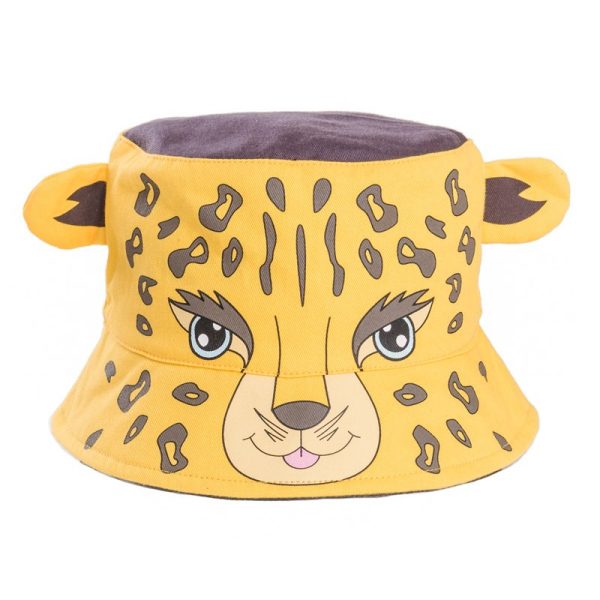 Novelty Bush Hat Sun Hat Leopard For Discount