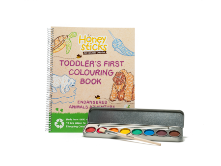 Watercolour & Book Set by Honeysticks USA Supply