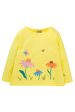 Frugi Carmen Applique Top Banana Echinacea Discount