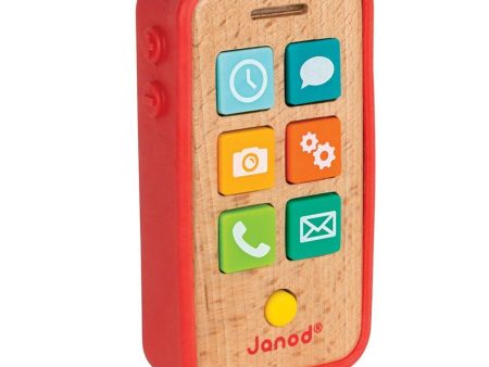 Janod Wooden Sound Mobile Phone Discount