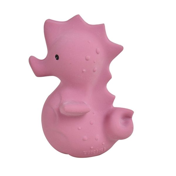 Tikiri Boxed Natural Rubber Bath Toy Rattle Seahorse Online Sale