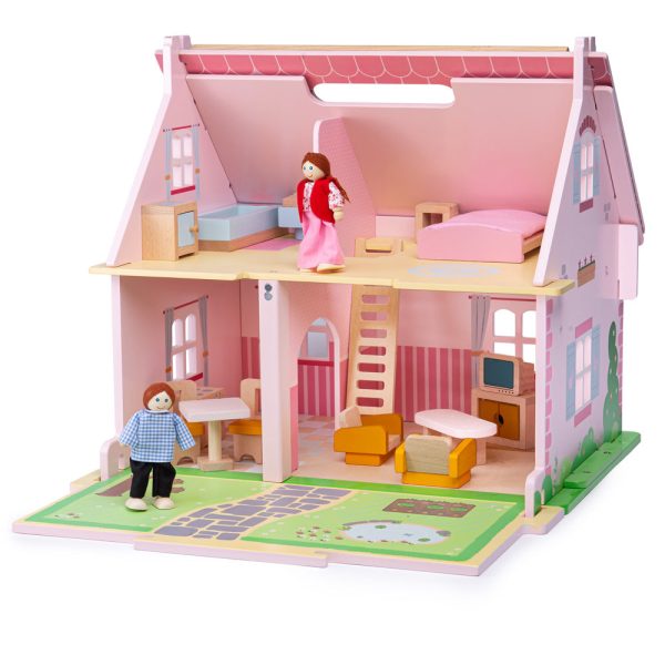 Heritage Playset Blossom Cottage by Bigjigs Toys US For Discount