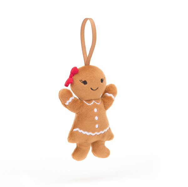 Jellycat Festive Folly Gingerbread Ruby Online Sale