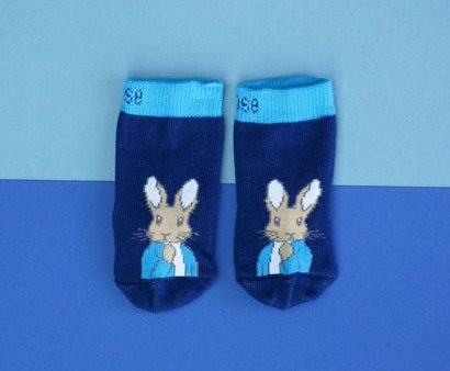 Blade & Rose Peter Rabbit Navy Socks Fashion