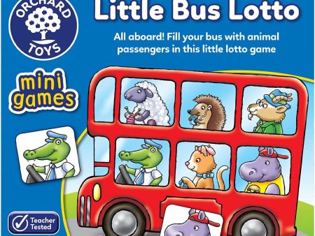 Orchard Toys Mini Games Little Bus Lotto Cheap