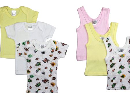 Girls 6 Piece Layette Set Supply