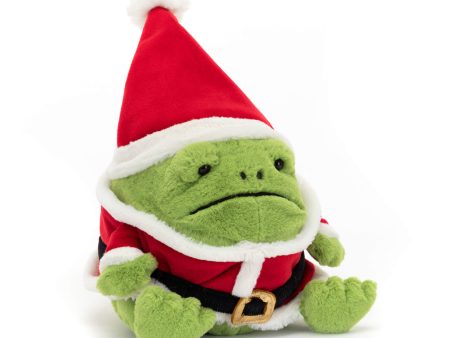 Jellycat Santa Ricky Rain Frog Hot on Sale