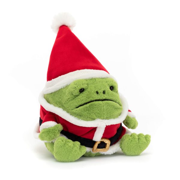 Jellycat Santa Ricky Rain Frog Hot on Sale