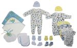 Newborn Baby Boy 19 Pc Layette Baby Shower Gift Set For Sale