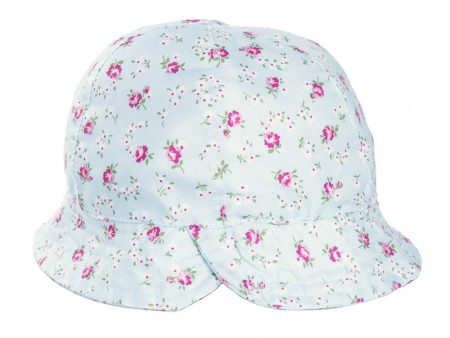 Ditsy Floral Print Sun Hat, Blue Hot on Sale