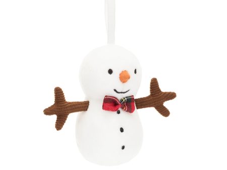 Jellycat Festive Folly Snowman Online now