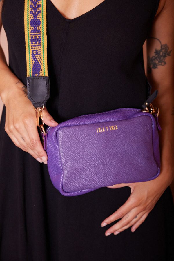 THE LUCIA CROSSBODY   EGGPLANT Online