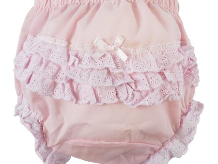 Pink Girl s Cotton Poly  Fancy Pants  Underwear For Sale