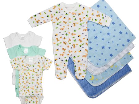 Newborn Baby Boy 8 Pc Layette Baby Shower Gift Set Online