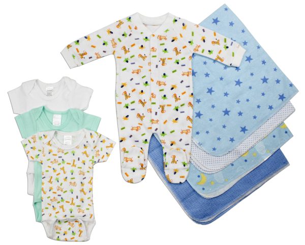 Newborn Baby Boy 8 Pc Layette Baby Shower Gift Set Online