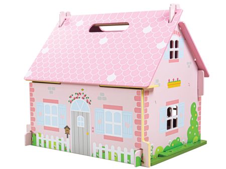 Heritage Playset Blossom Cottage by Bigjigs Toys US For Discount