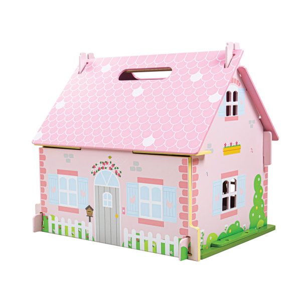 Heritage Playset Blossom Cottage by Bigjigs Toys US For Discount