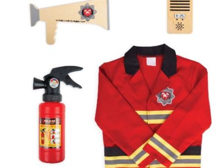 BigJigs Firefighter Dress Up Set For Cheap