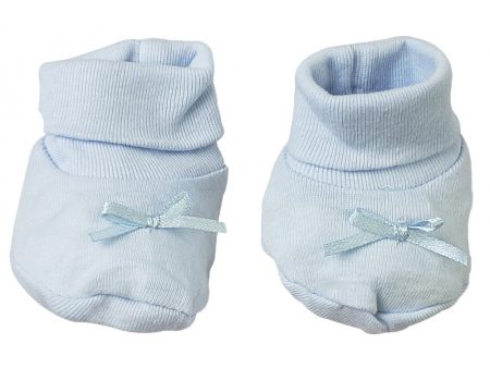 Blue Preemie Booties For Cheap