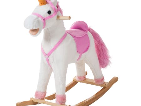 Bella the Rocking Unicorn Ride On Rocking Horse Toy by Happy Trails Sale