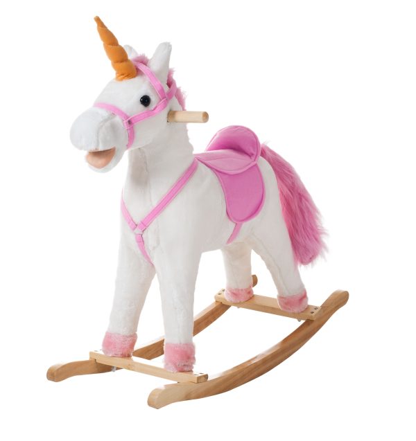 Bella the Rocking Unicorn Ride On Rocking Horse Toy by Happy Trails Sale