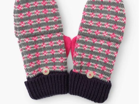 Hatley Winter Heart Finger Flip Gloves For Discount