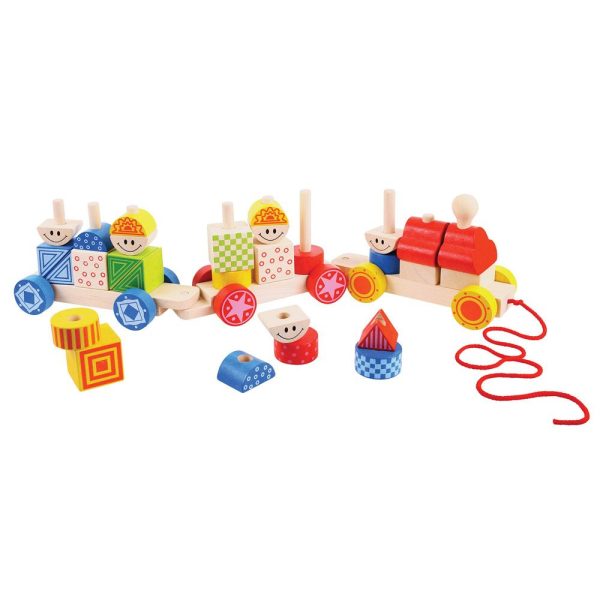 Build Up Train by Bigjigs Toys US Online Sale