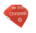 Bandana Dribble Bib My First Christmas on Sale