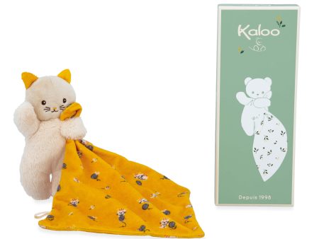 Kaloo Yellow Cat Doudou Hot on Sale