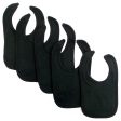 Black Interlock Bib (Pack of 5) Supply