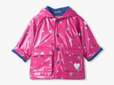 Hatley Infant Raincoat, Glitter Stars For Discount