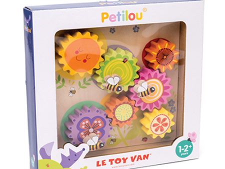 Le Toy Van Petilou Gears and Cogs Busy Bee Learning For Discount