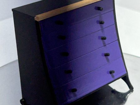 Anderson Curved Purple Cabinet Hot on Sale